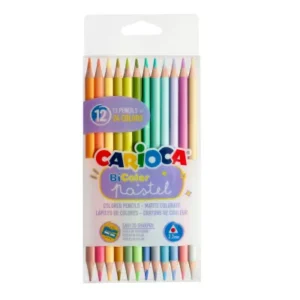 CARIOCA Bicolor Pastel 12 Pencils
