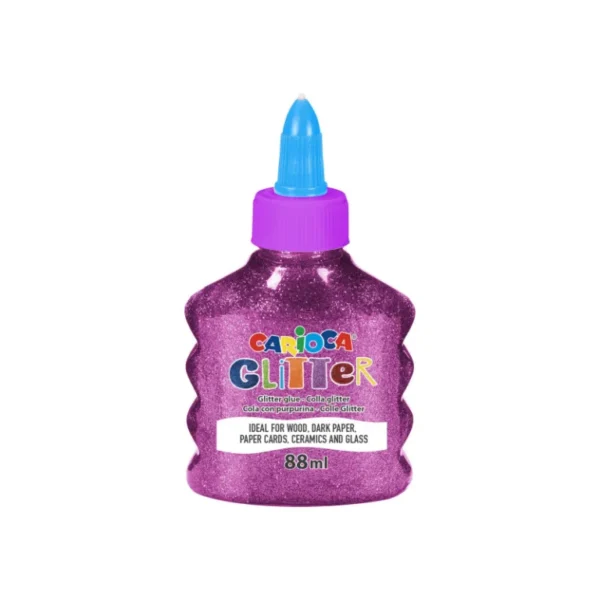 CARIOCA Glitter Glue Bottle 88Ml