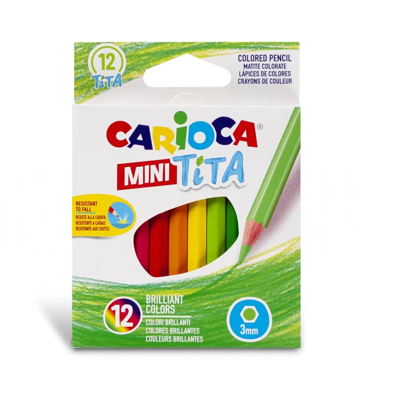 CARIOCA Mini Tita 7Cm 12Pcs