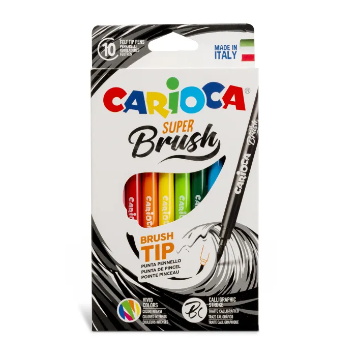 CARIOCA Super Brush 10 Pcs
