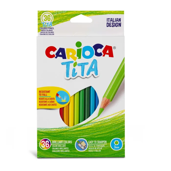 CARIOCA Tita Colored Pencil Box Of 36