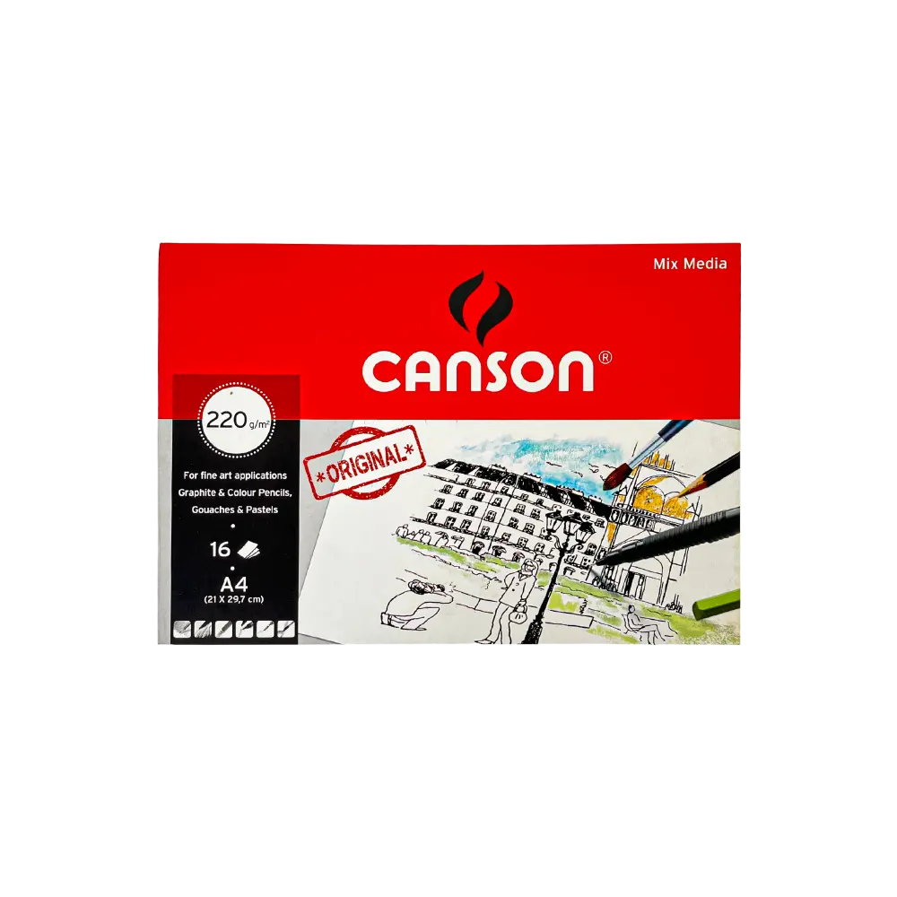 Canson 21×29.7cm A4 Drawing Pad