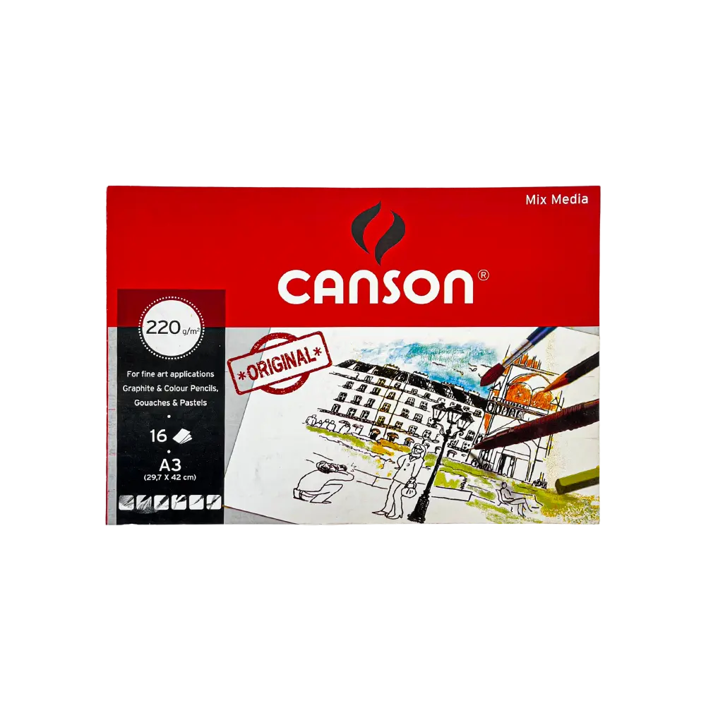 Canson 29.7x42cm A3 Drawing Pad
