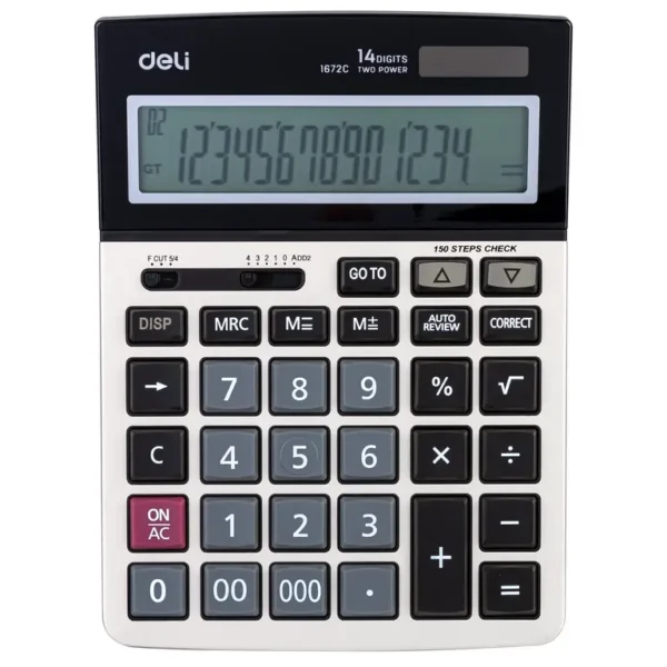 Deli-E1672C Desktop Calculator
