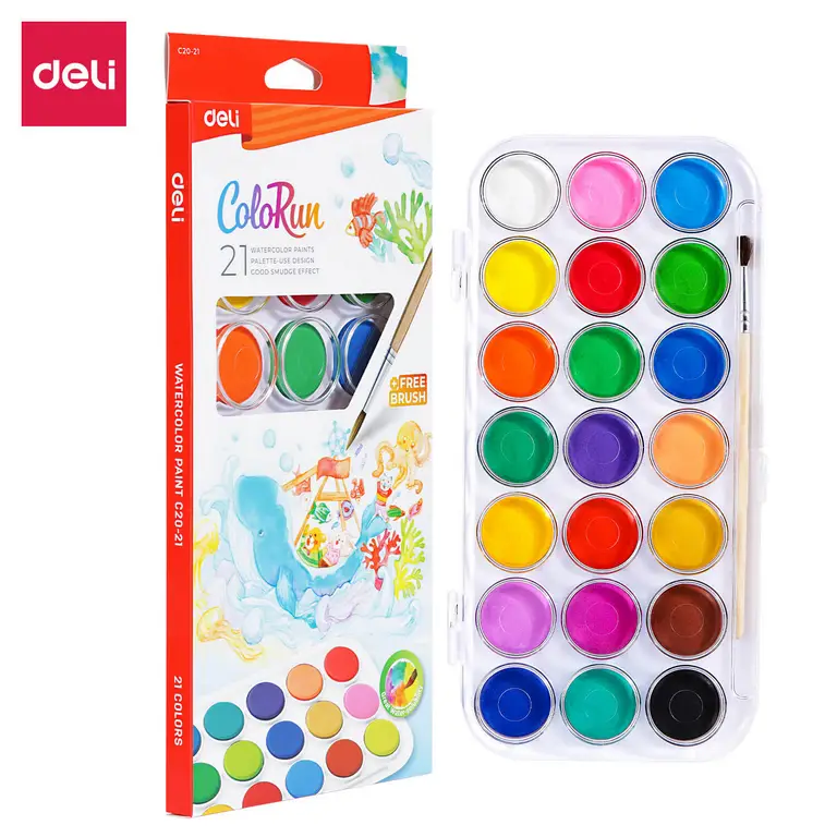 Deli-EC20-21 Watercolor Paint