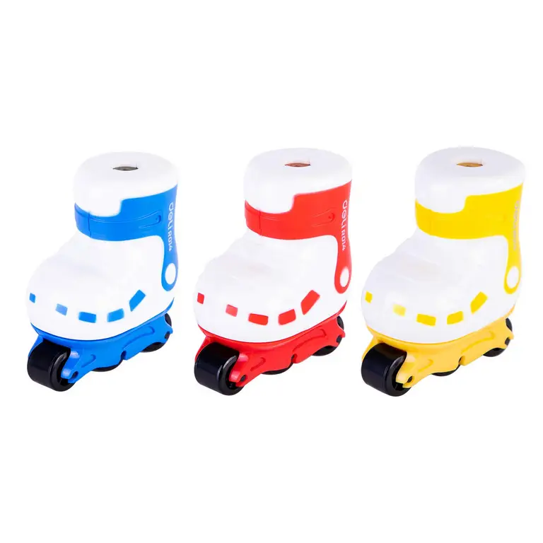 Deli Pencil Sharpner Shoe Shape Superwing