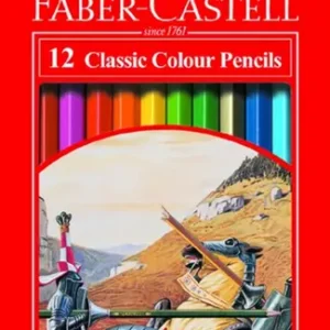 Faber Castell 12 Classic Colour Pencils