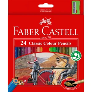 Faber Castell 24 Classic Colour Pencils