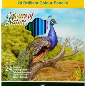 Faber-Castell 24 Colors 113422 Long Coloring Pencils Set