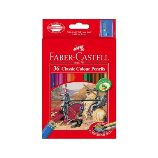 Faber Castell 36 Classic Colour Pencils