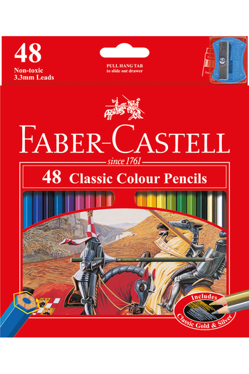 Faber Castell 48 Classic Colour Pencils