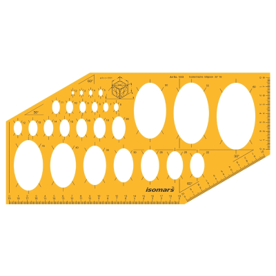 ISOMARS Ellipse Template