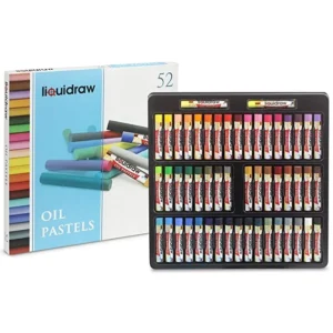 ISOMARS Liquidraw Oil Pastels Set Of 52 Shades