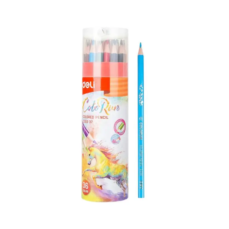 Colour Pencil 36 Colour W/Sharpener