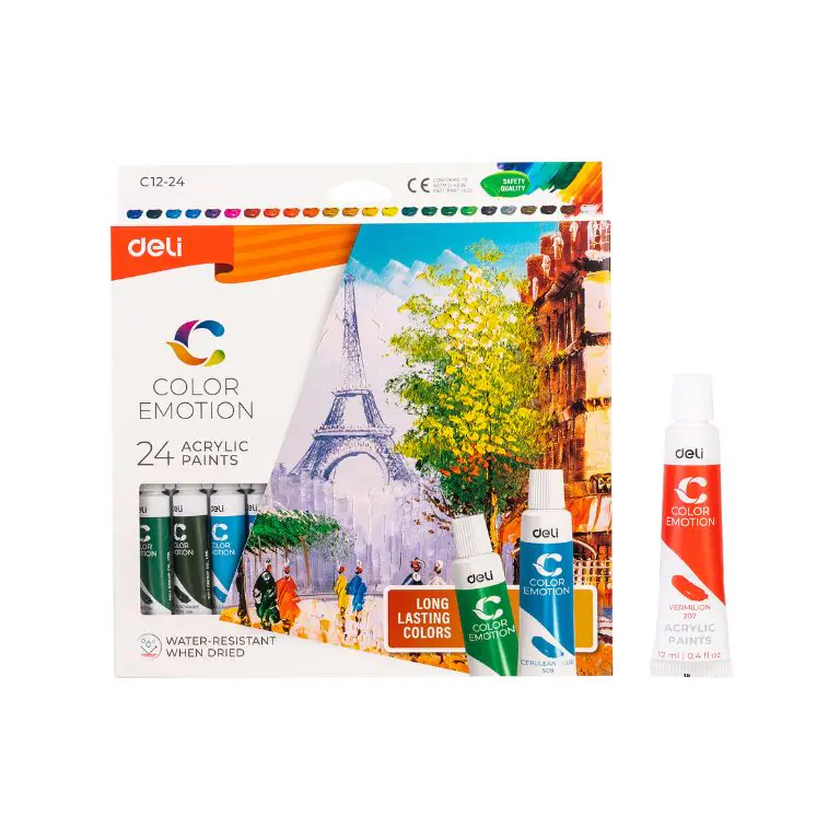 Deli-EC12-24 Acrylic Colors