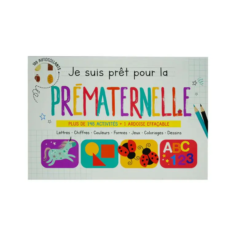 Je suis prêt pour la prématernelle (pad géant)