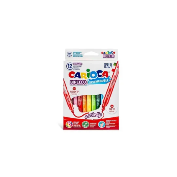 CARIOCA Birello Super/W Double Tip Set Of 12