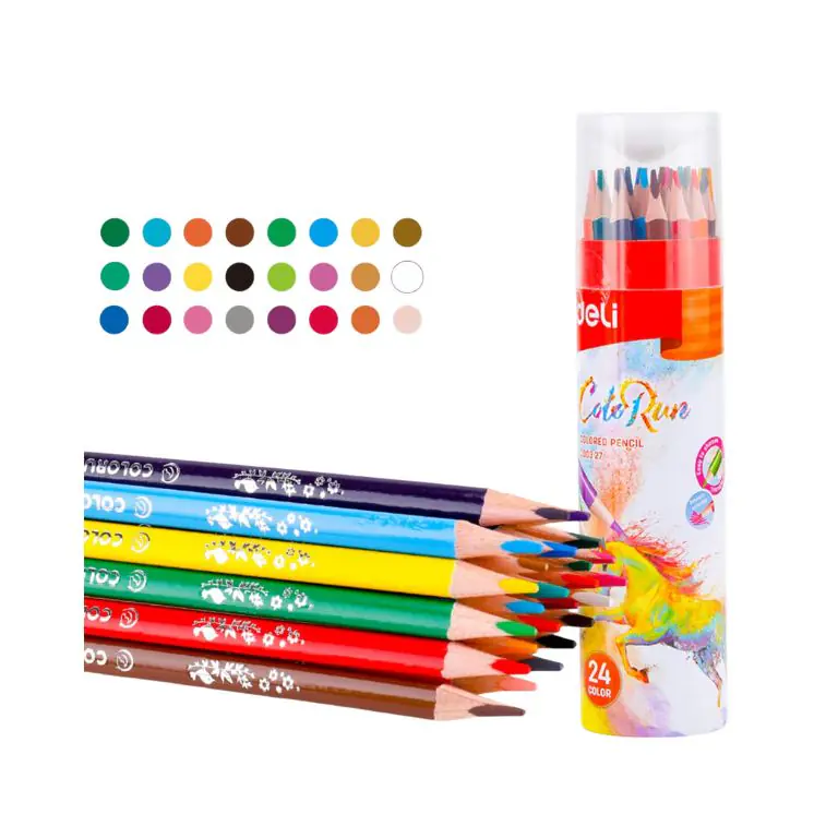 Deli colored pencils - 24 color