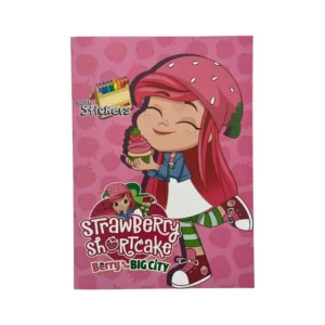 Strawberry Shortcake Coloring Book with Stickers