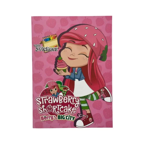 Strawberry Shortcake Coloring Book with Stickers