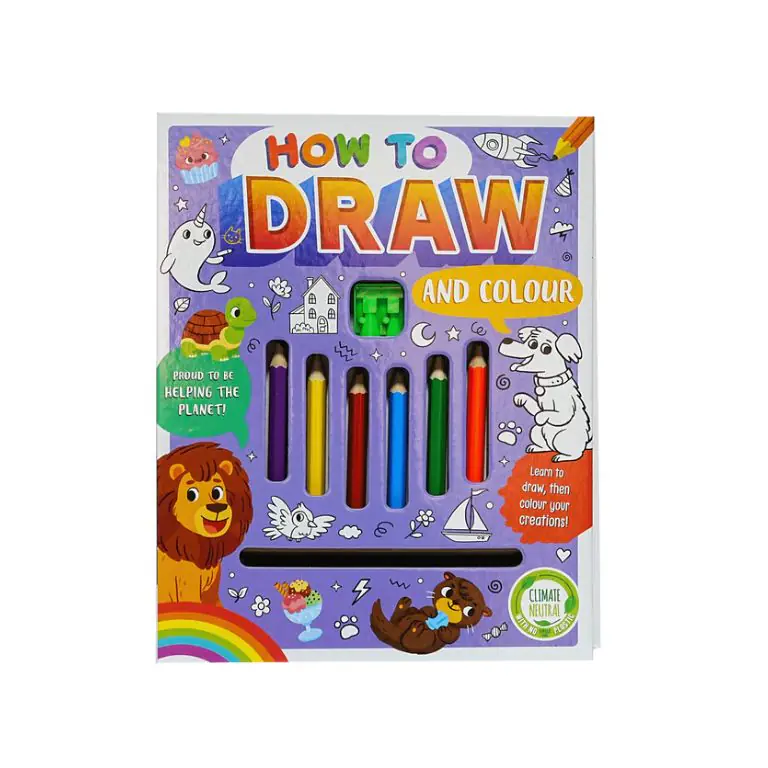 How to draw and colour