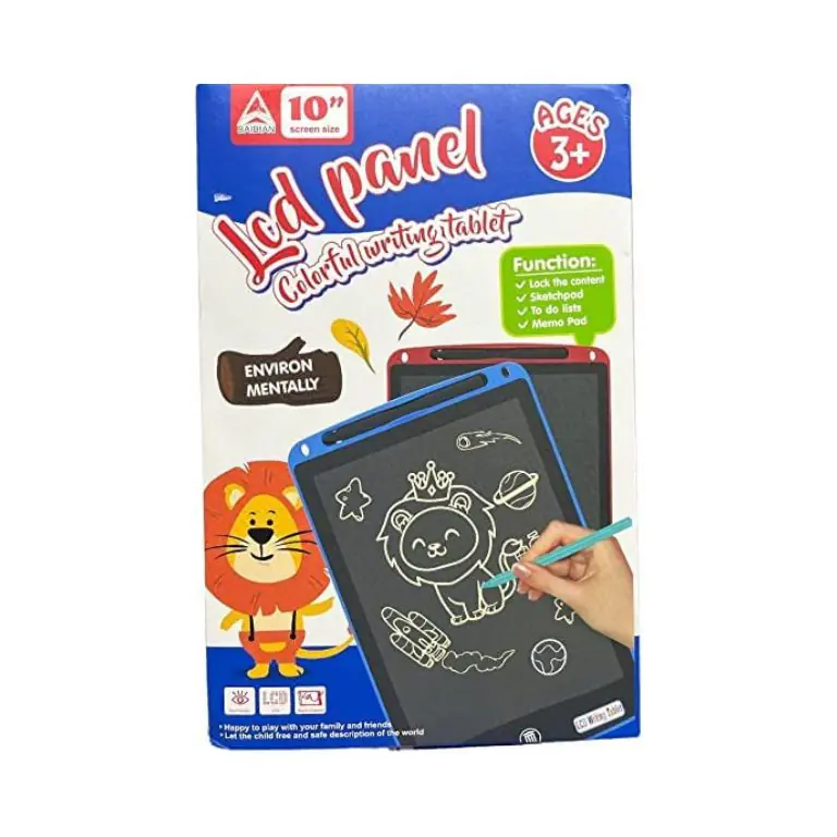 LCD Panel Colorful Writing Tablet – 10 Inch
