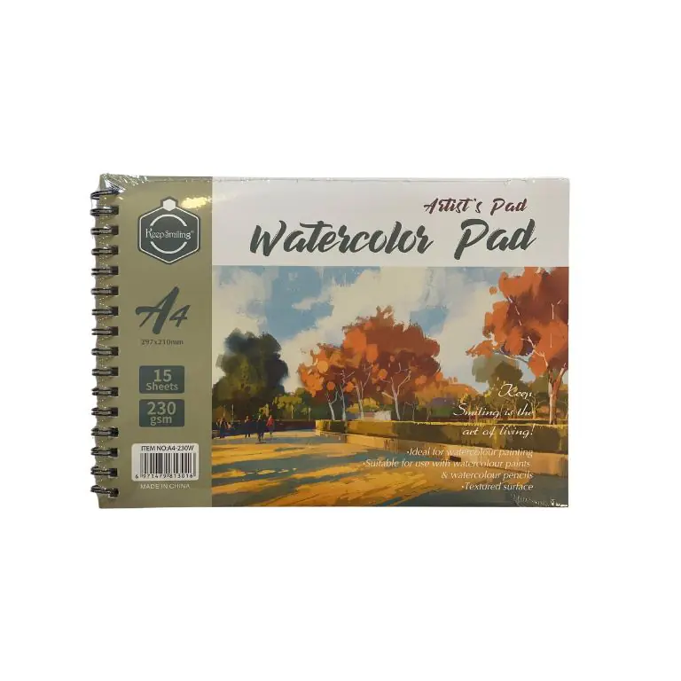 KeepSmiling A4 Watercolor Pad 230g