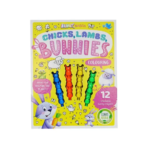 Chicks, Lambs, Bunnies colouring