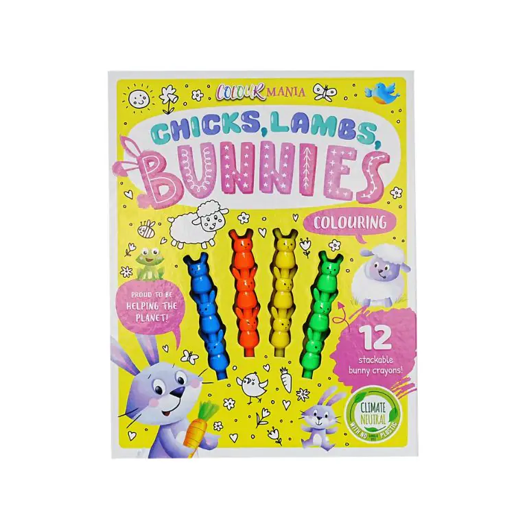 Chicks, Lambs, Bunnies colouring