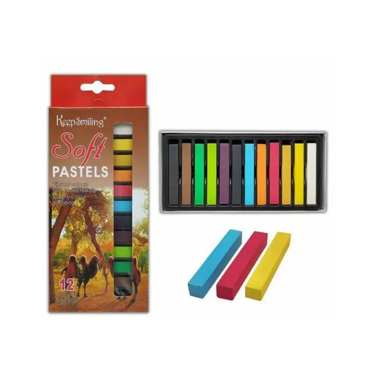 Soft Pastel Colors 12 Colors – Keep Smiling HS-3012