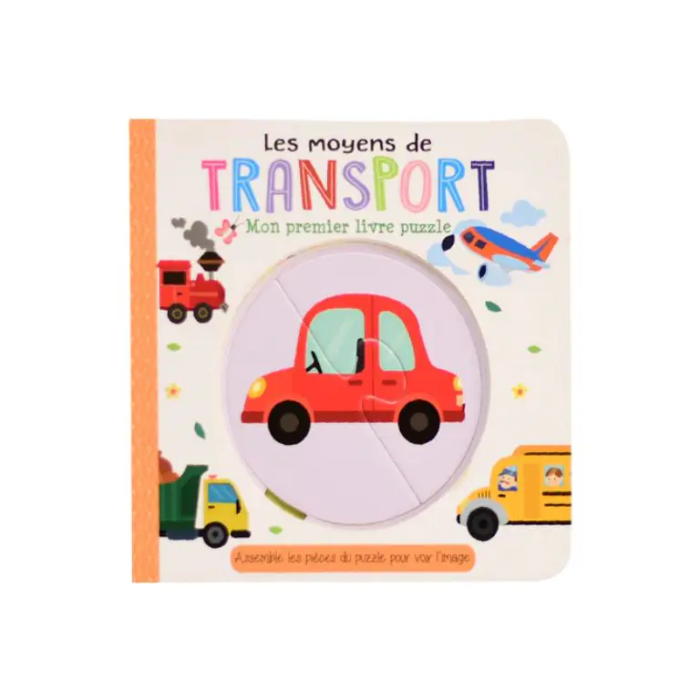 Les Moyens De Transport - Mon Premier Livre Puzzle