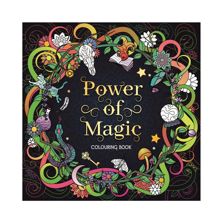 Power of Magic Colouring Book