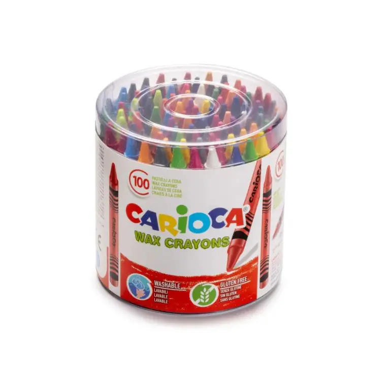 CARIOCA Wax Crayons Set Of 100