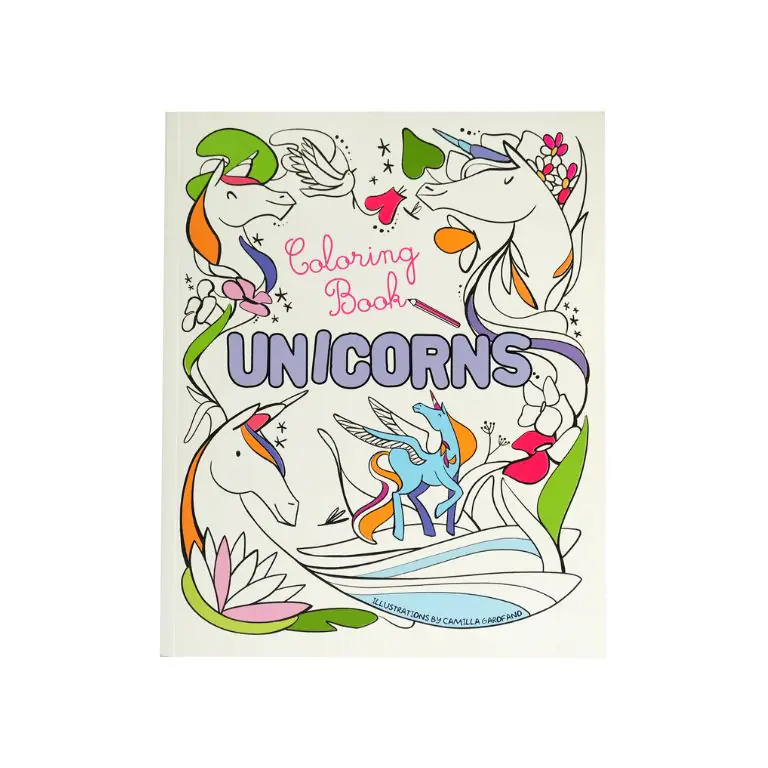 COLORING BOOKS-UNICORNS