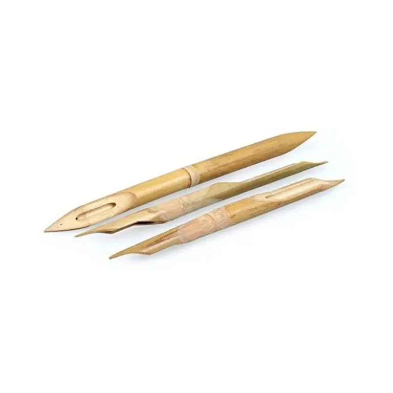 Bamboo Calligraphy Pens – Set of 3