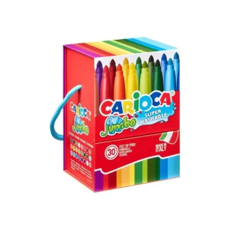 Carioca Jumbo Hard Box 40pcs