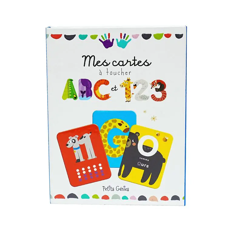 Mes Cartes A Toucher Abc Et 123