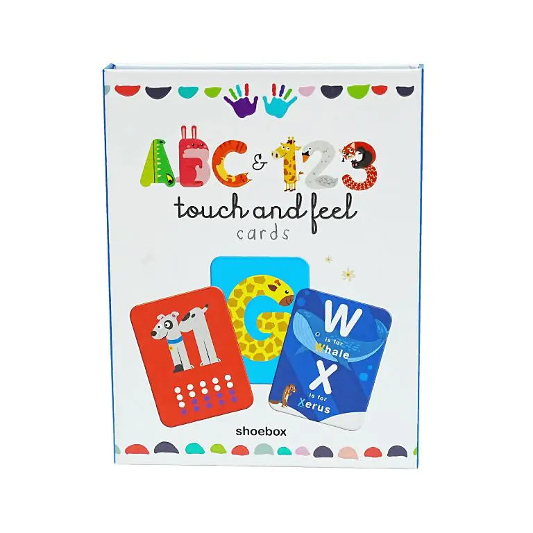ABC And 123 Touch And Feel Cards