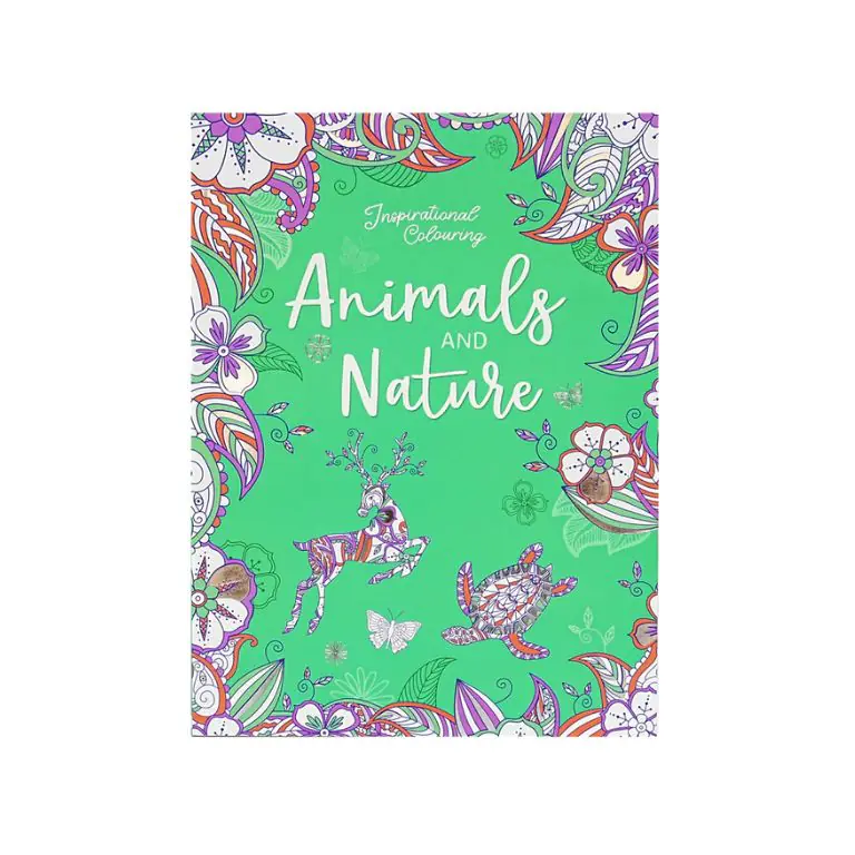 Inspirational Colouring: Animals and nature