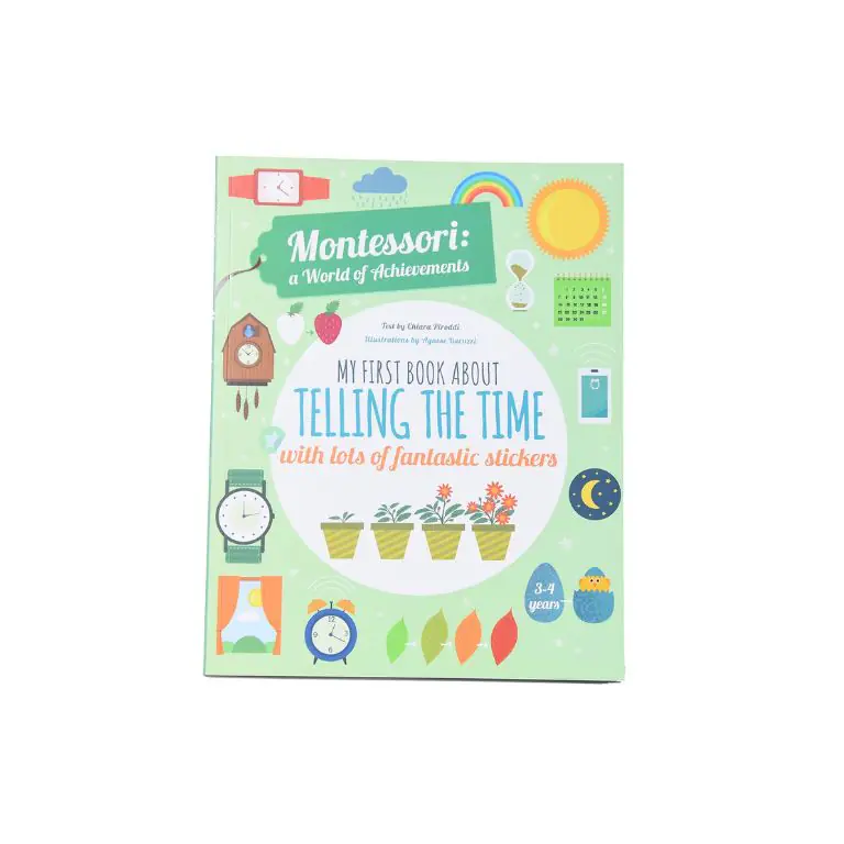 Montessori: My First Book About TELLING THE TIME