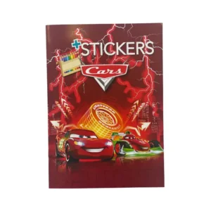 Cars Coloring Book with Stickers