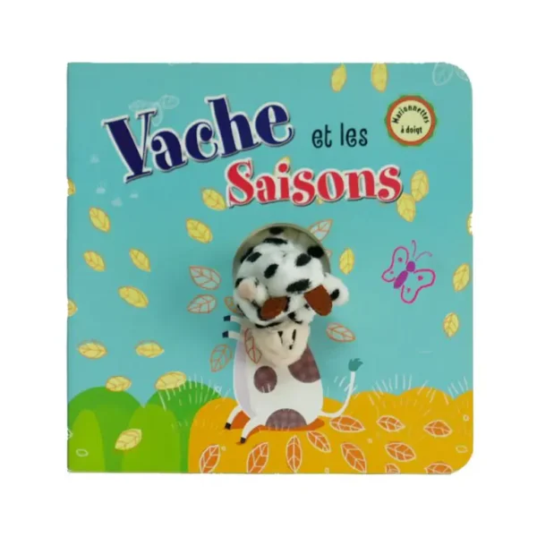 Vache Et Les Saisons - Marionnettes A Doigts