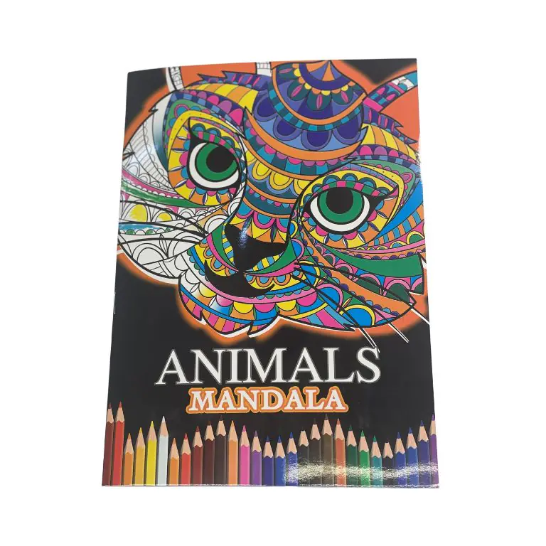 Animals Mandala Coloring Book