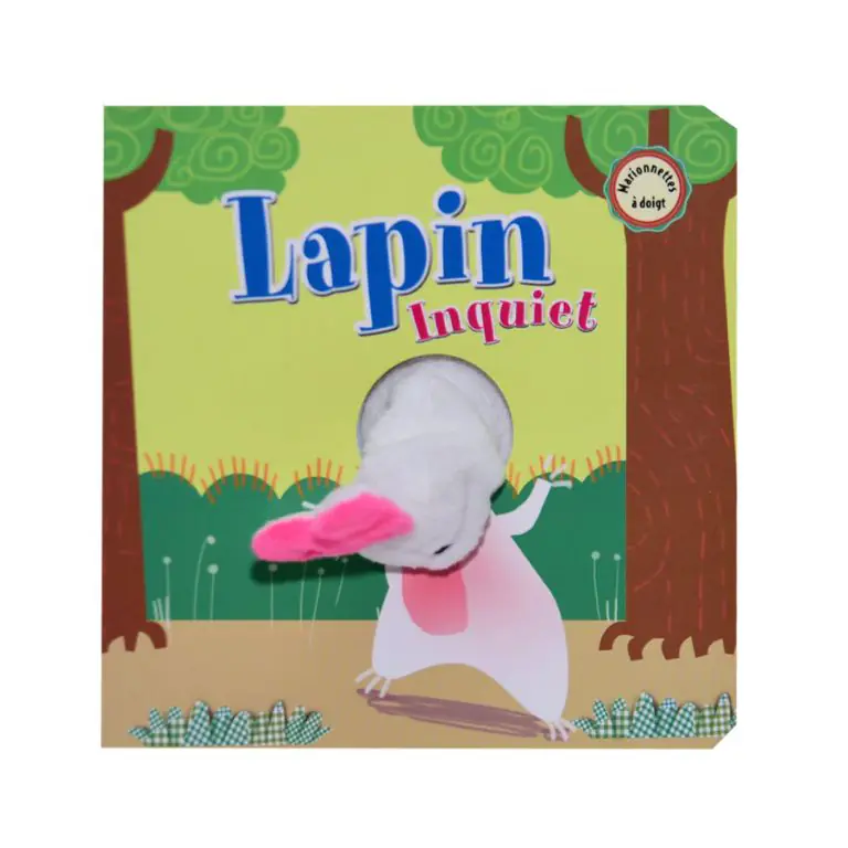 Lapin Inquiet - Marionnettes A Doigts