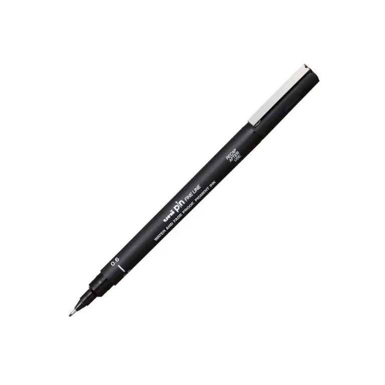 Waterproof and Fade Proof Fine Line Pen - Black