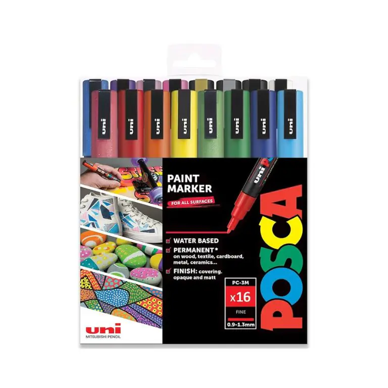 Posca Paint Marker PC-3M 0.9-1.3mm Set of 16