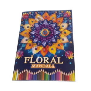 Floral Mandala Coloring Book