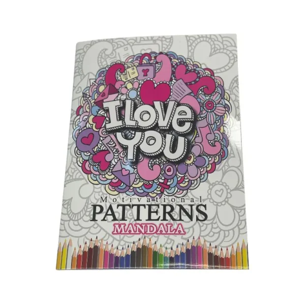MANDALA Coloring Book – Motivational Patterns Edition