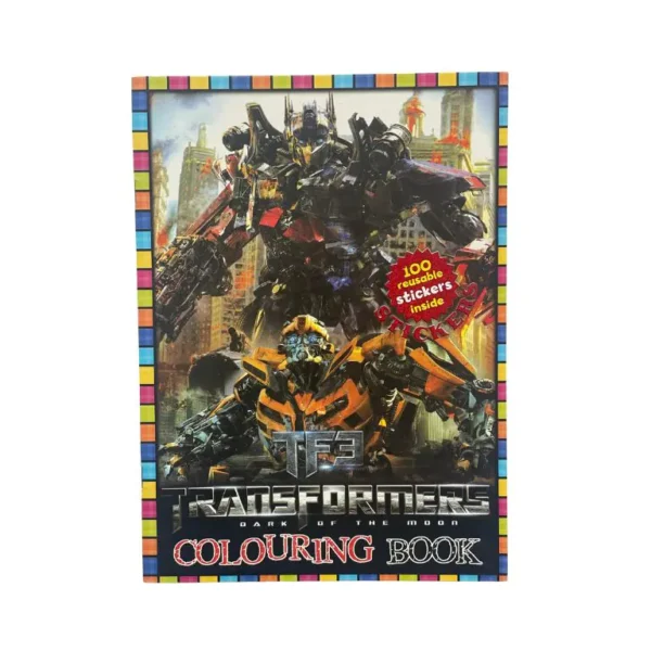 Transformers Coloring Book with Stickers