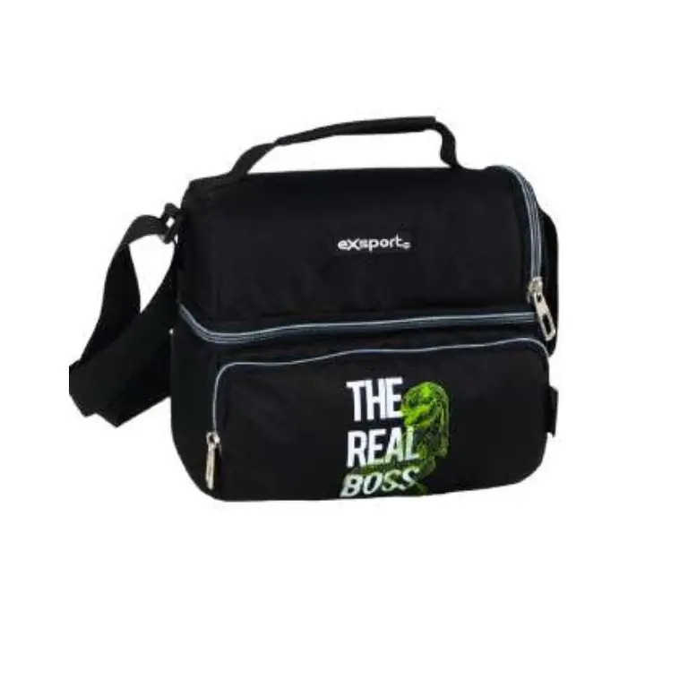 Exsport Slogan Collection The Real Boss Lunch Bag